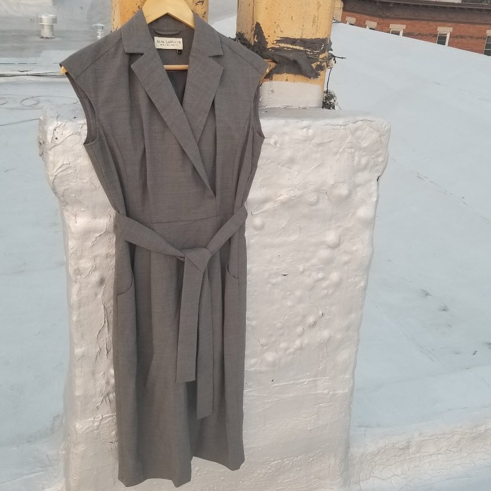 MM Lafleur Catherine Dress Graphite 4